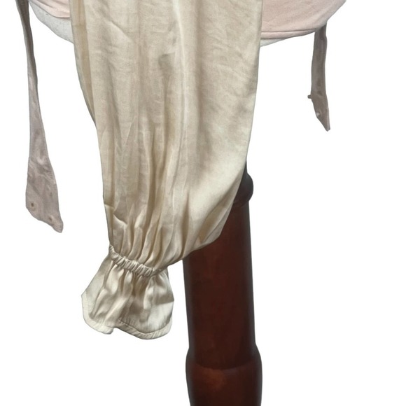 PAIGE ANDREYA SATIN LONG SLEEVE‎ THONG BODYSUIT NWT WOMEN'S SIZE MEDIUM - Picture 10 of 16